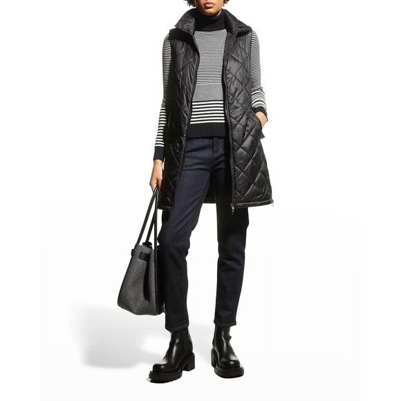 NEW ANATOMIE carmen puffer vest in black - Picture 1 of 2